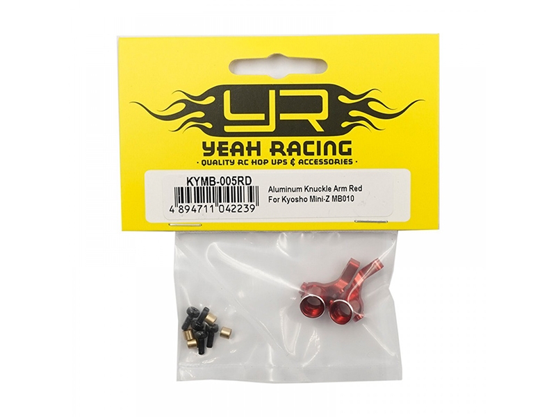 Yeah Racing Aluminum Knuckle Arm For Kyosho Mini-Z MB-010 KYMB-005RD