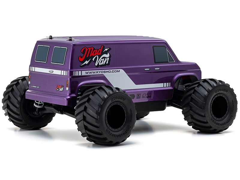 Kyosho Mad Van Fazer Brushed Readyset - Purple 34412T2B