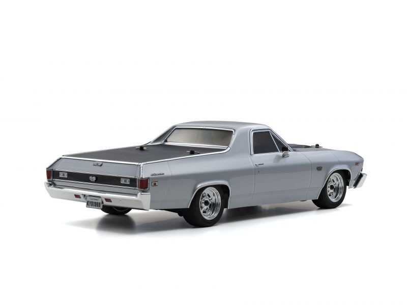 Kyosho FAZER MK2 (L) Chevy El Camino SS396 1969 1:10 Readyset - Silver 34419T2B