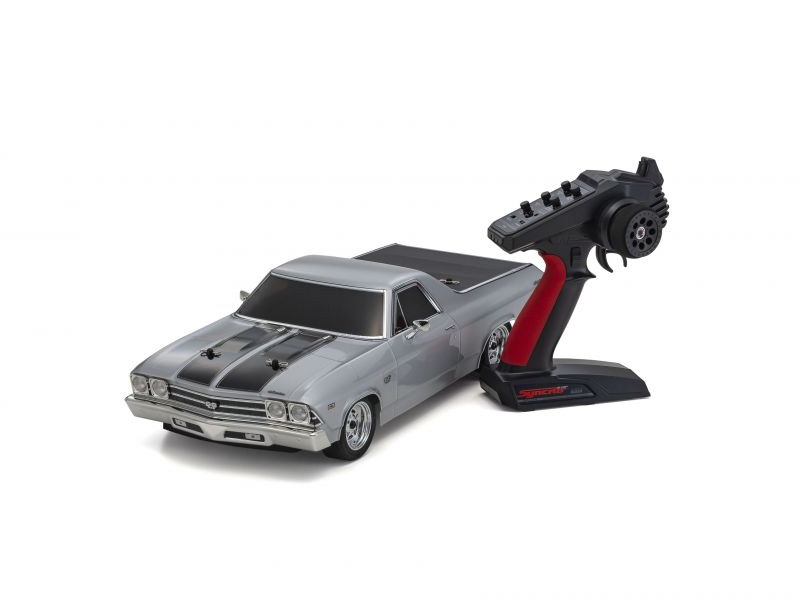 Kyosho FAZER MK2 (L) Chevy El Camino SS396 1969 1:10 Readyset - Silver 34419T2B