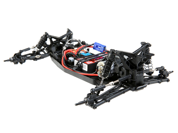 Losi 1/16 Mini-B Brushed RTR 2WD Buggy - Black/White C-LOS01016T2