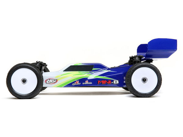 Losi 1/16 Mini-B Brushed RTR 2WD Buggy - Blue/White C-LOS01016T1