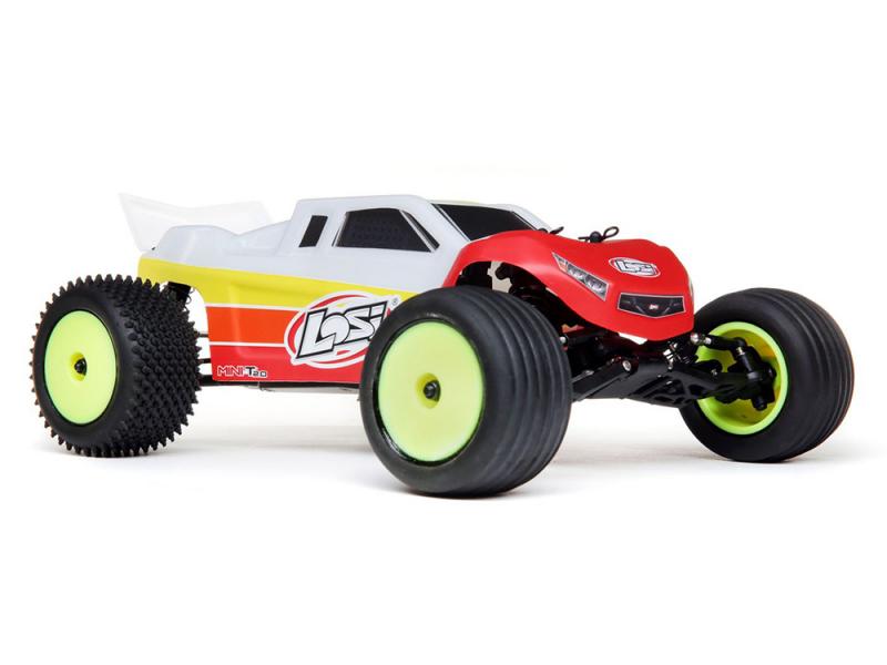 Losi Mini-T 2.0 2WD Stadium Truck Brushless RTR - Red C-LOS01019T1