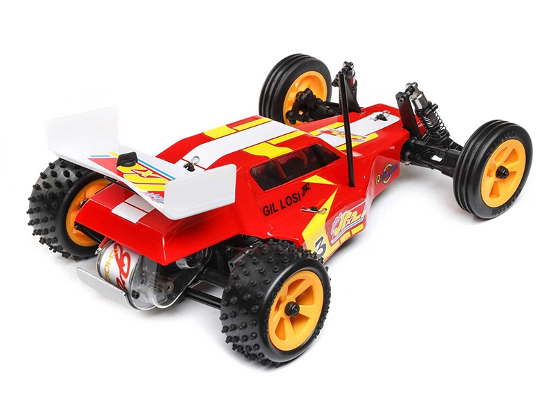 Losi 1/16 Mini JRX2 Brushed 2WD Buggy RTR - Red C-LOS01020T1