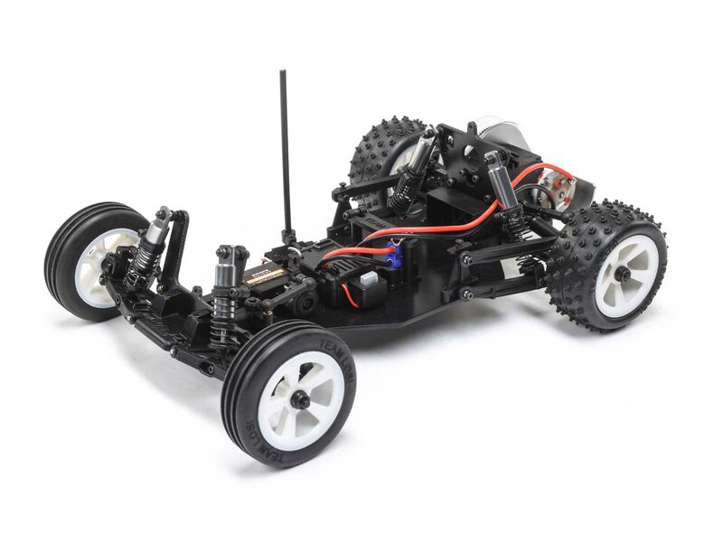 Losi 1/16 Mini JRX2 Brushed 2WD Buggy RTR - Blue C-LOS01020T2