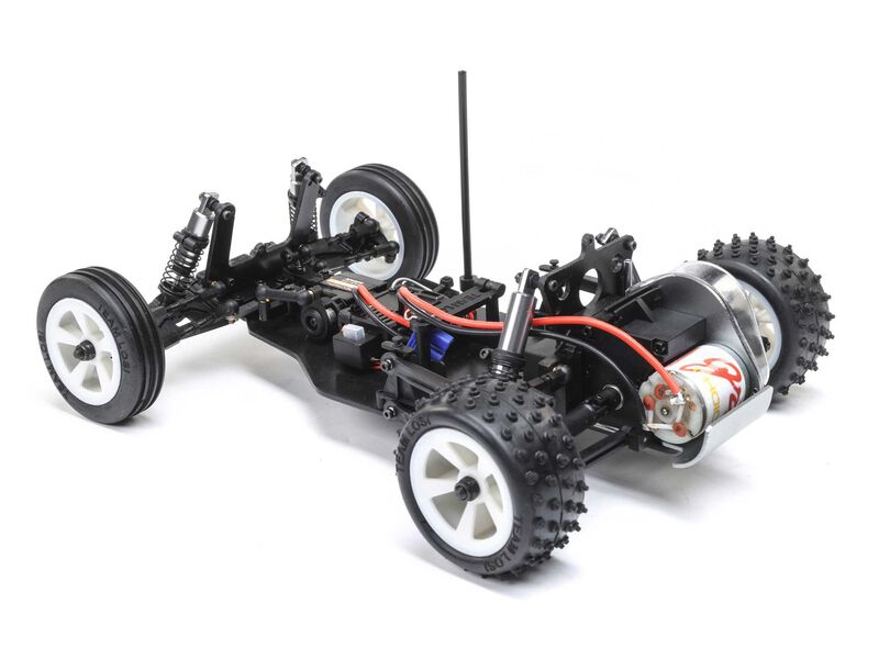 Losi 1/16 Mini JRX2 Brushed 2WD Buggy RTR - Black C-LOS01020T3