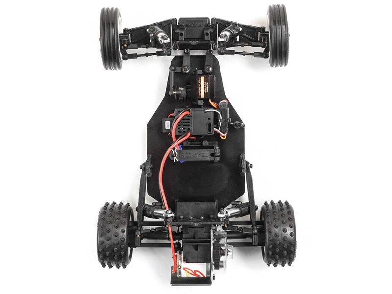 Losi 1/16 Mini JRX2 Brushed 2WD Buggy RTR - Black C-LOS01020T3