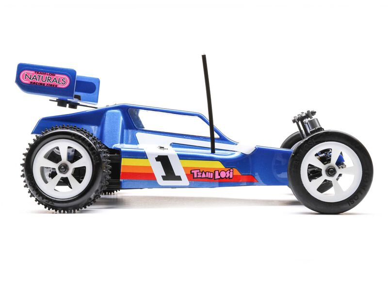 Losi 1/16 Mini JRX2 Brushed 2WD Buggy RTR - Blue C-LOS01020T2