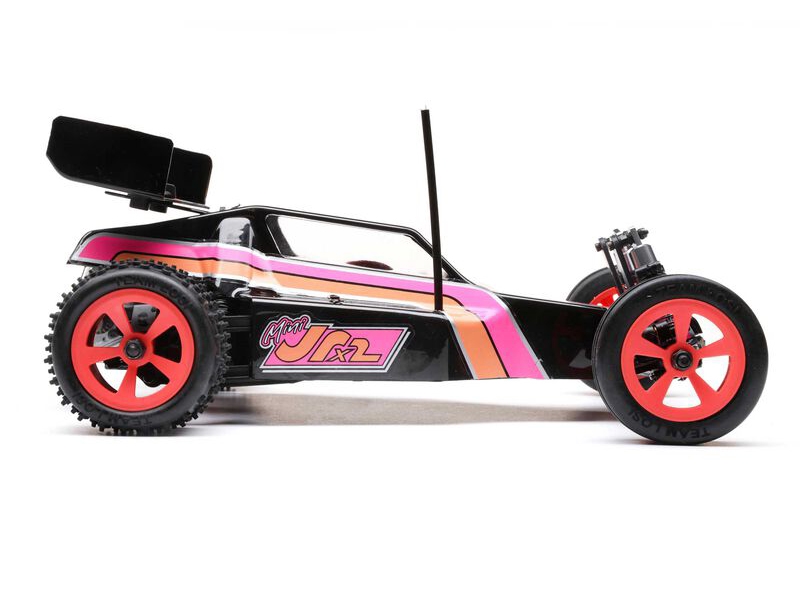 Losi 1/16 Mini JRX2 Brushed 2WD Buggy RTR - Black C-LOS01020T3