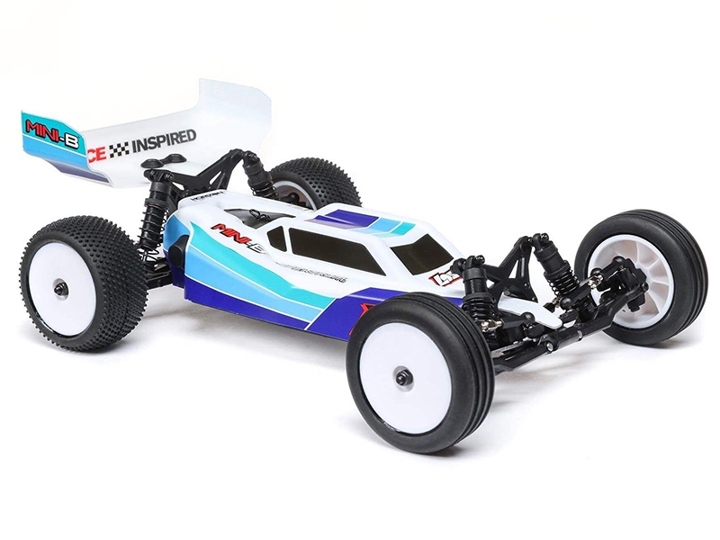 Losi 1/16 Mini-B 2WD Buggy Brushless RTR - Blue C-LOS01024T2