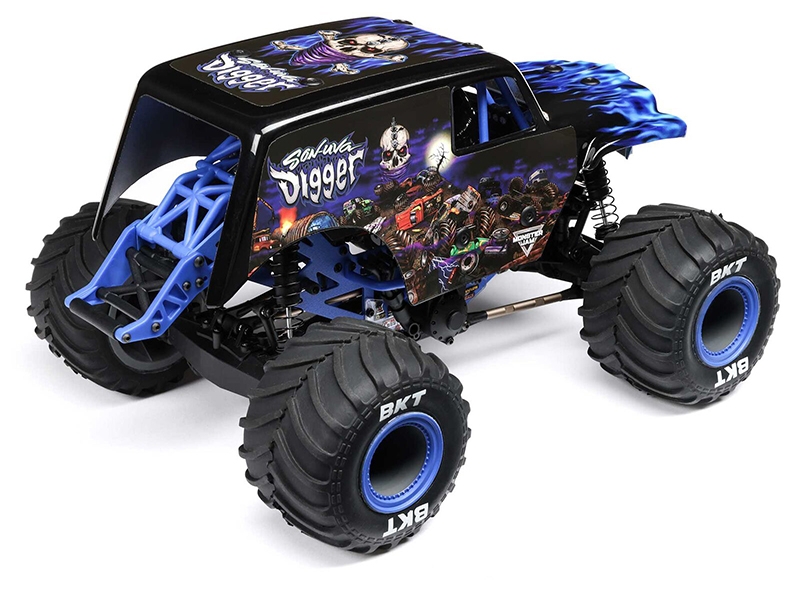 Losi 1/18 Mini LMT 4X4 Brushed Monster Truck RTR - Son-Uva Digger C-LOS01026T2