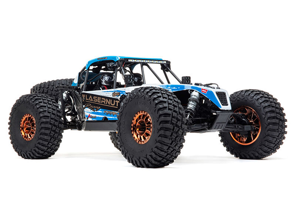 Losi 1/10 Lasernut U4 4WD Brushless RTR with Smart ESC - Blue C-LOS03028T1