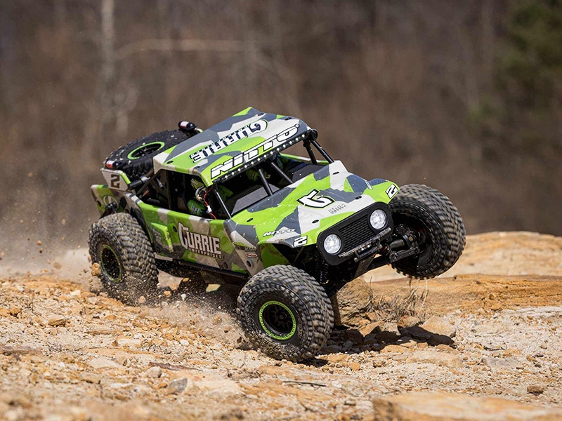 Losi 1/10 Hammer Rey U4 4WD Rock Racer Brushless RTR with Smart - Green C-LOS03030T2