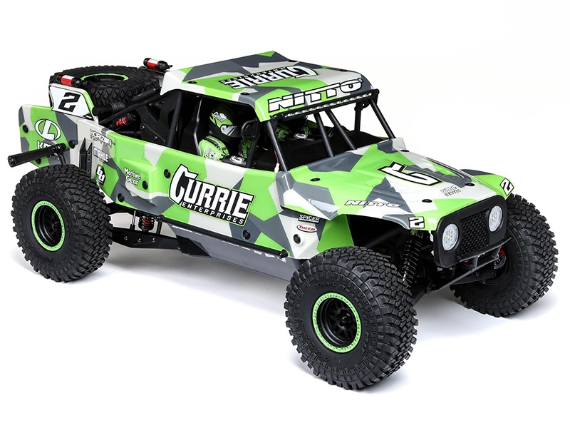 Losi 1/10 Hammer Rey U4 4WD Rock Racer Brushless RTR with Smart - Green C-LOS03030T2