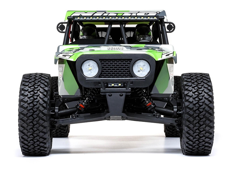 Losi 1/10 Hammer Rey U4 4WD Rock Racer Brushless RTR with Smart - Green C-LOS03030T2