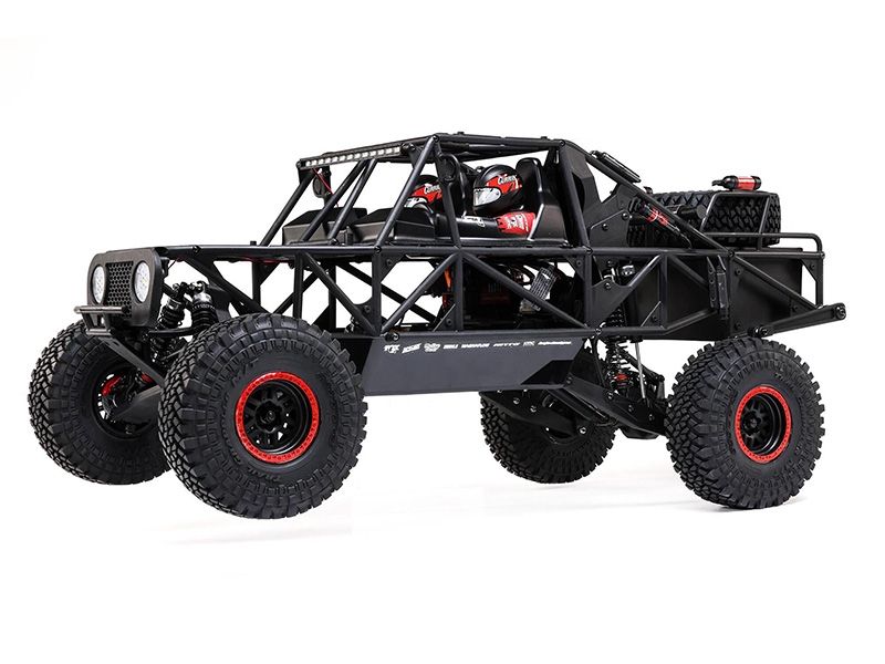 Losi 1/10 Hammer Rey U4 4WD Rock Racer Brushless RTR with Smart - Red C-LOS03030T1