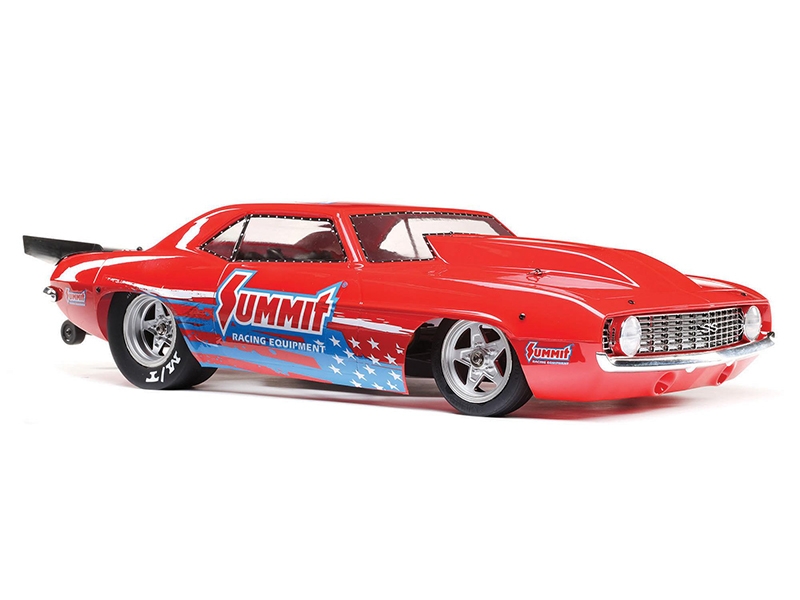 Losi 69 Camaro 22S Drag Car, BL RTR, Summit: 1/10 2WD C-LOS03035T1