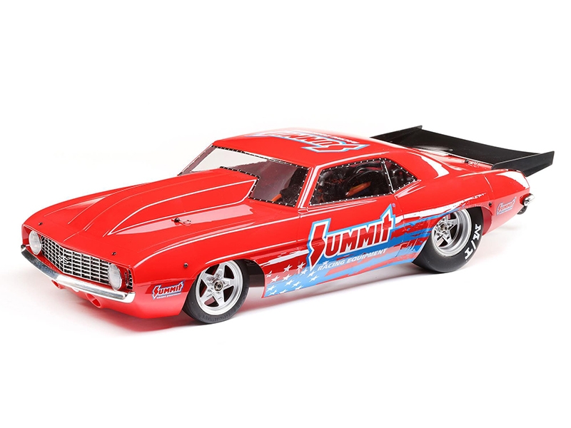 Losi 69 Camaro 22S Drag Car, BL RTR, Summit: 1/10 2WD C-LOS03035T1