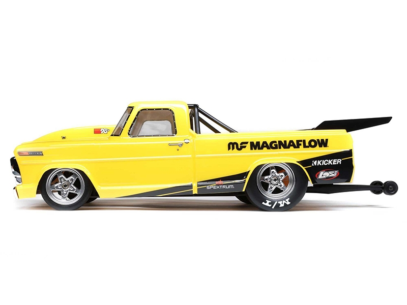 Losi 68 F100 22S Drag Car, BL RTR, Magnaflow: 1/10 2WD C-LOS03045T1