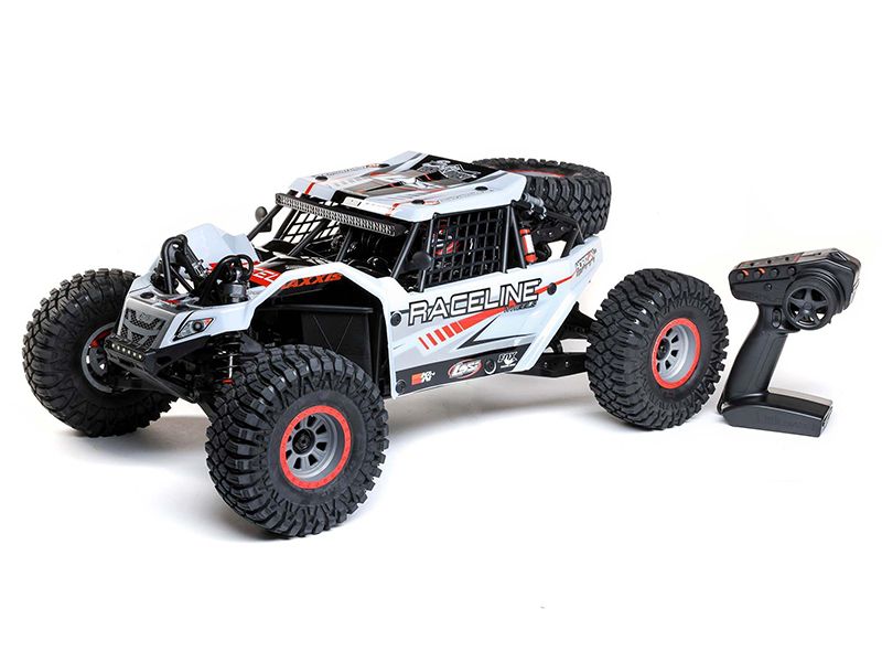 Losi Super Rock Rey v2: 1/6 4WD Rock Racer, RTR - White C-LOS05016V2T1