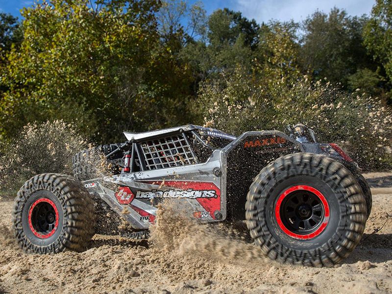 Losi Super Rock Rey v2: 1/6 4WD Rock Racer, RTR - Grey C-LOS05016V2T2