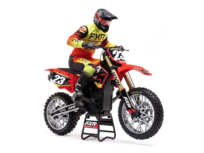 Losi 1/4 Promoto-MX Motorcycle RTR - FXR (Red) C-LOS06000T1