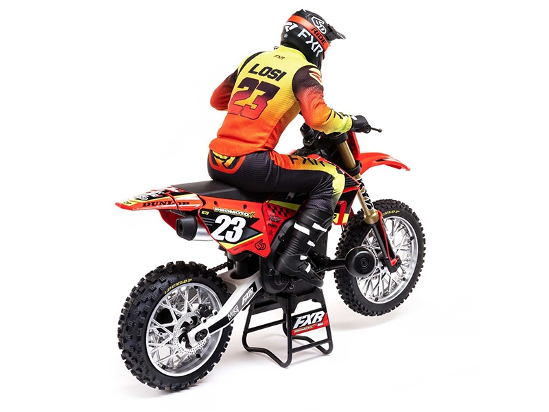 Losi 1/4 Promoto-MX Motorcycle RTR - FXR (Red) C-LOS06000T1