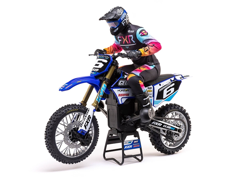 Losi 1/4 Promoto-MX Motorcycle RTR - Club MX (Blue) C-LOS06000T2