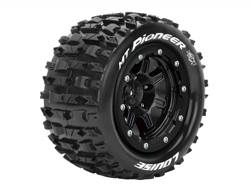 Louise RC MT-Pioneer Maxx Soft 1/2in Offset Hex 17mm (Black) L-T3329SB