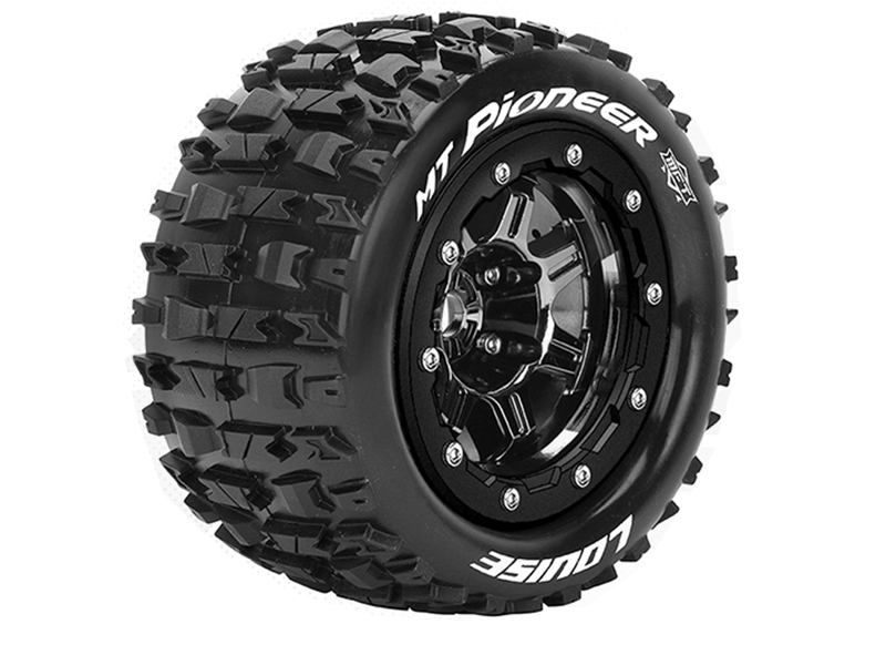 Louise RC MT-Pioneer Maxx Soft 1/2in Offset Hex 17mm (Black Chrome) L ...