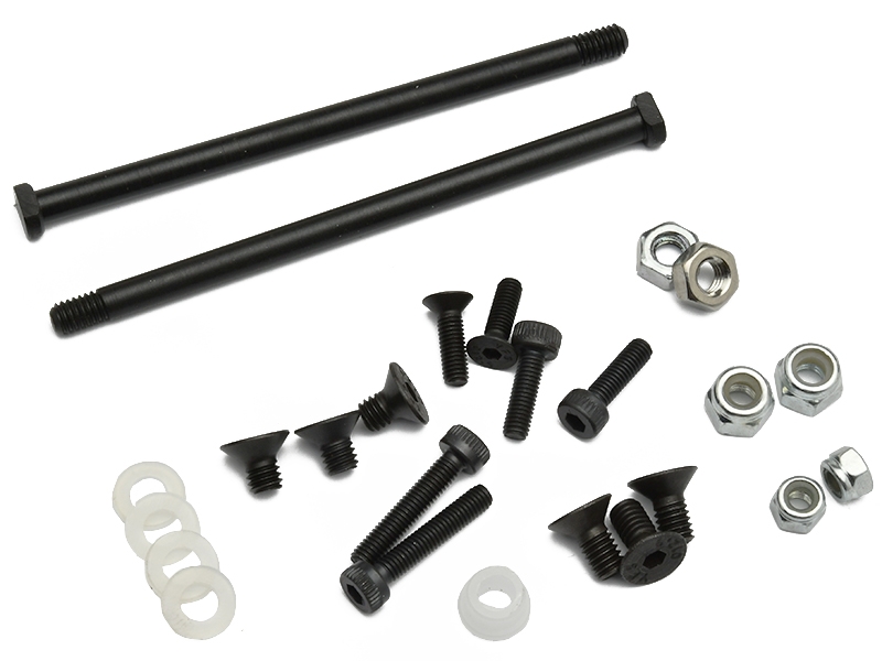 M2C Racing Arrma Kraton Mojave 6S V4 V5 EXB Front Hinge Pin Retainer Kit with Bumper Mount M2C3616