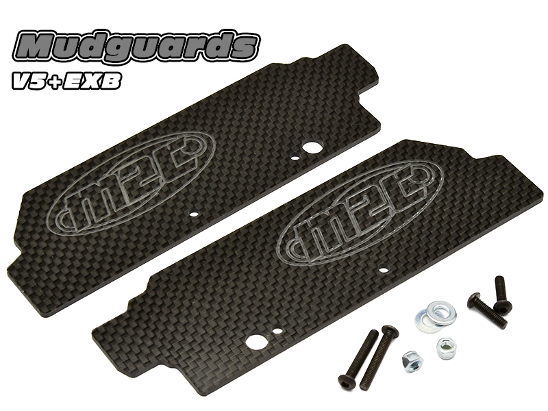 M2C Racing Carbon Mud Guards M2C3627 