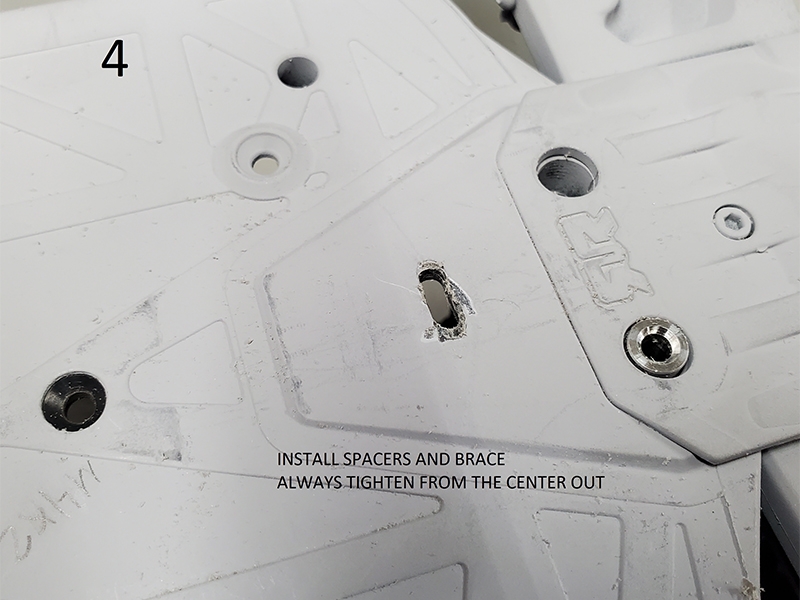 M2C Racing Arrma Kraton 4S V2.0 Chassis Brace M2C3700