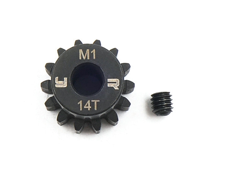 Yeah Racing 14T HD Steel MOD1 5mm Bore Motor Gear Pinion MG-10004