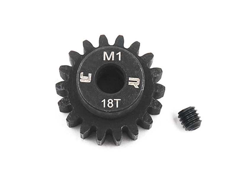 Yeah Racing 18T HD Steel MOD1 5mm Bore Motor Gear Pinion MG-10008