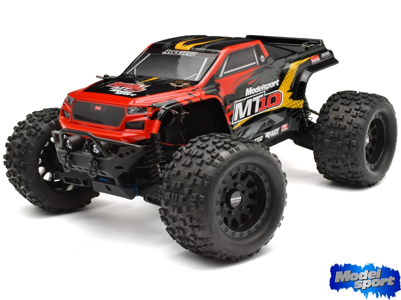 Associated Rival MT10 Brushless RTR Truck V2 - Red AS20518