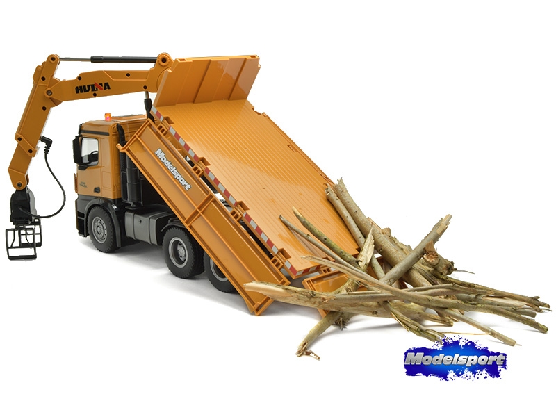 HuiNa 1:14 RC Timber Grab Tipper/ Dump Truck 2.4GHz CY1575