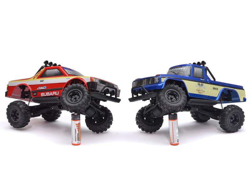 Carisma Scale Adventure MSA-1E Coyote Pup RTR Micro Scale Truck - Blue CA79368