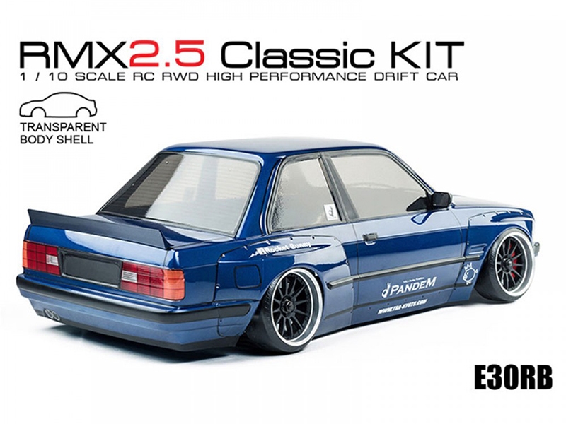 MST 1/10 RMX 2.5 E30RB RWD Shaft Driven Car Classic Drift Car Kit EP 532206G