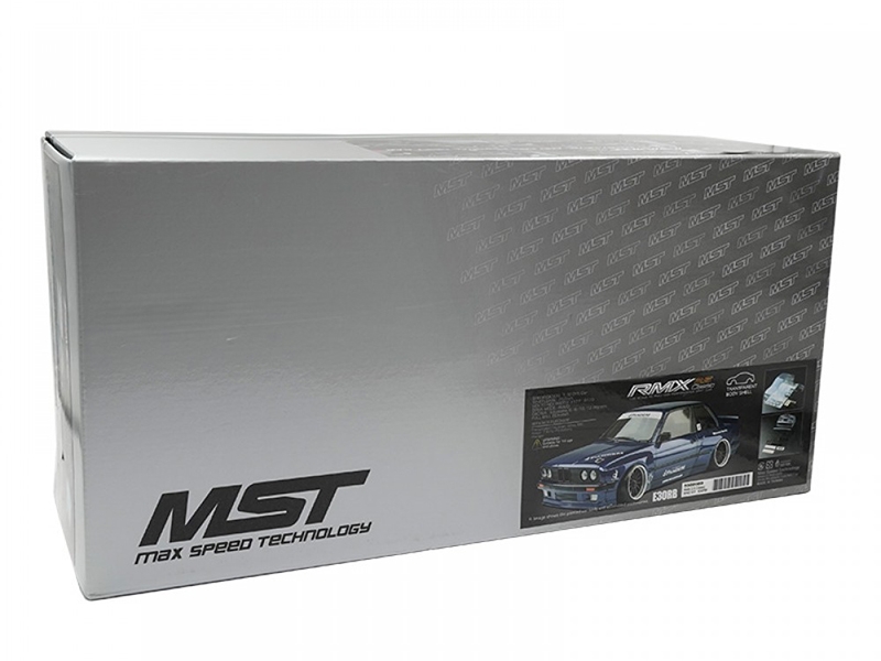 MST 1/10 RMX 2.5 E30RB RWD Shaft Driven Car Classic Drift Car Kit EP (Damaged Box) 532206G-DB