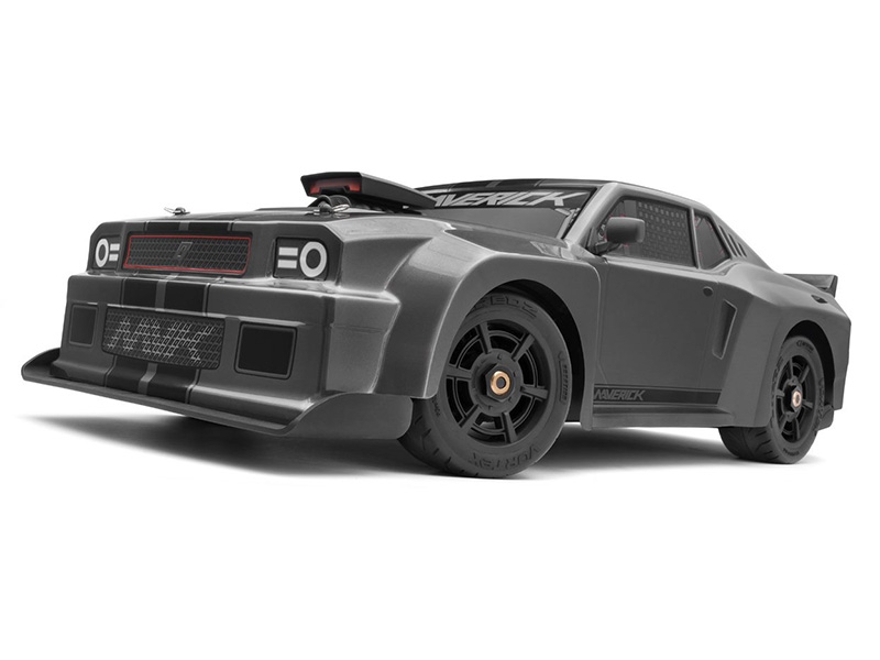 Maverick Quantum R Flux 4S 1/8 4WD Muscle Car - Grey MV150311