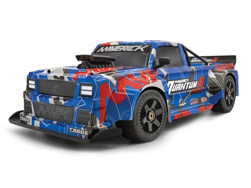 Maverick Quantum R Flux 4S 1/8 4WD Race Truck - Blue MV150312