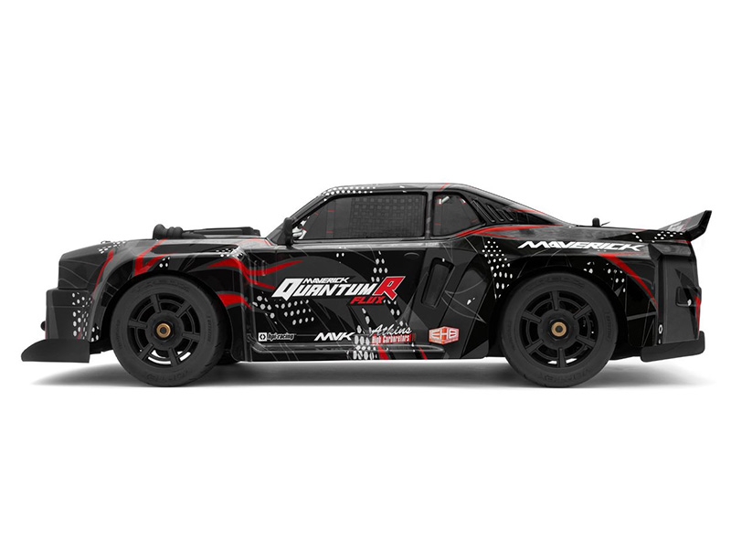 Maverick Quantum R Flux 4S 1/8 4WD Muscle Car - Black/Red MV150350