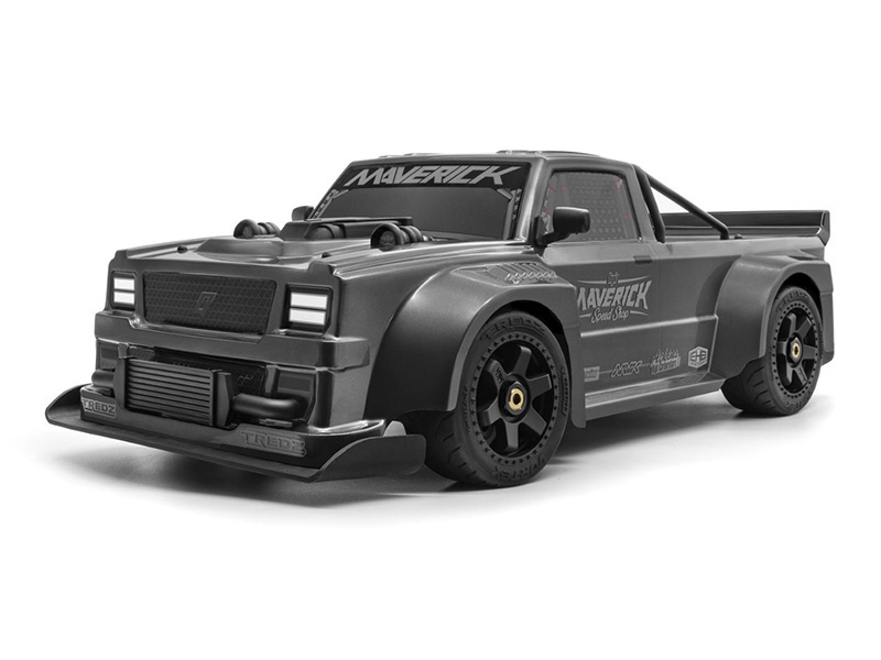 Maverick Quantum R Flux 4S 1/8 4WD Race Truck - Grey MV150351