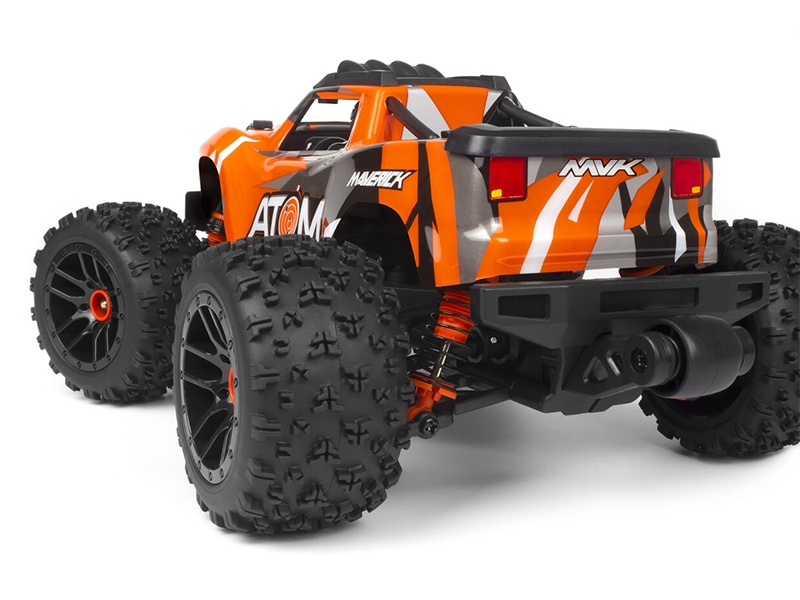 Maverick Atom 1/18 4WD Electric Truck - Orange MV150502