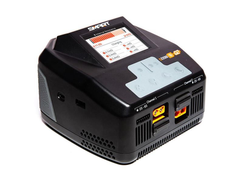 Spektrum S2200 Smart G2 AC Charger 2x200W O-SPMXC2010I