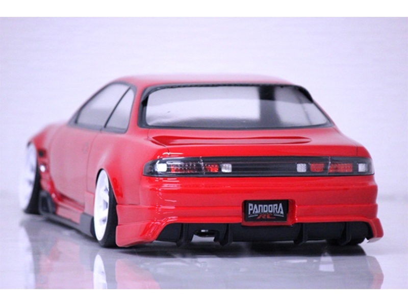 Pandora RC Nissan x ORIGIN Labo SILVIA S14 Late Model 1 10 RC Drift 200mm Clear
