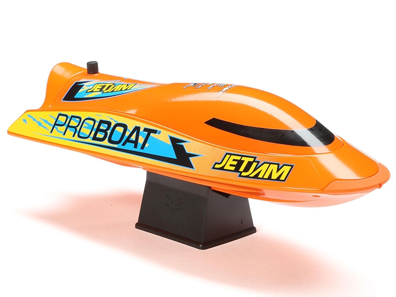 ProBoat Jet Jam V2 12in Self-Righting Pool Racer Brushed RTR - Orange B-PRB08031V2T1