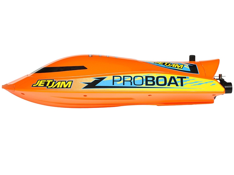 ProBoat Jet Jam V2 12in Self-Righting Pool Racer Brushed RTR - Orange B-PRB08031V2T1