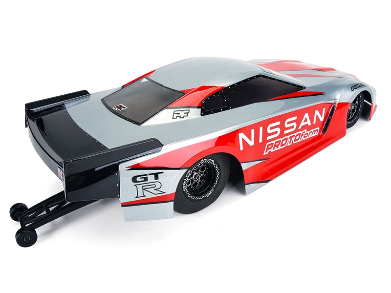 Protoform Nissan GT-R R35 Pro Mod Clear Bodyshell for Drag Car PRM158500